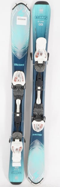 Blizzard Sheeva 68 Kids Skis with Bindings - 100 cm Used