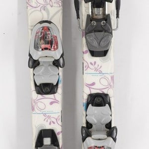 Elan Lil' Spice Kids Skis with Bindings - 100 cm Used