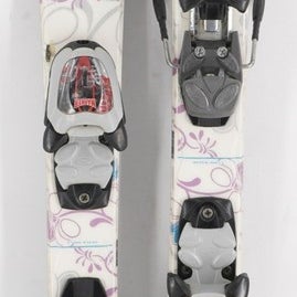 Elan Lil' Spice Kids Skis with Bindings - 100 cm Used