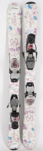Elan Lil' Spice Kids Skis with Bindings - 100 cm Used