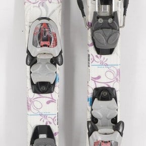 Elan Lil' Spice Kids Skis with Bindings - 100 cm Used