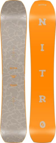 Nitro Banker Men's All Mountain Snowboard 156 cm New 2026