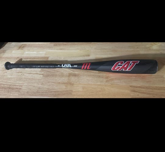 Marucci CAT Alloy USABat Certified Bat (-11) 17 oz 28" (Used)