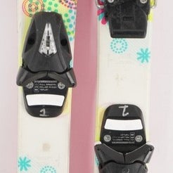 K2 Flowers Kids Skis with Bindings - 90 cm Used