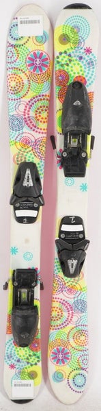 K2 Flowers Kids Skis with Bindings - 90 cm Used