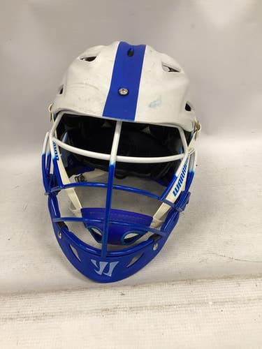 Used Warrior EVO Lacrosse Helmet White L/XL 11851-S000037225