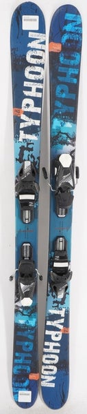 Axis Typhoon Twin Tip Junior Skis with Bindings - 145 cm Used