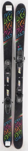 K2 Dream Weaver Twin Tip Junior Skis with Bindings - 139 cm Used
