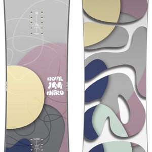 Nitro Nova Women's Snowboard 144 cm All Mountain Directonal New 2026