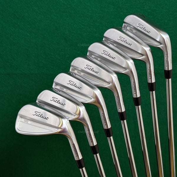 Titleist 2023 T100/T150 Forged 4-PW Iron Set Project X Rifle 5.5 Steel Regular