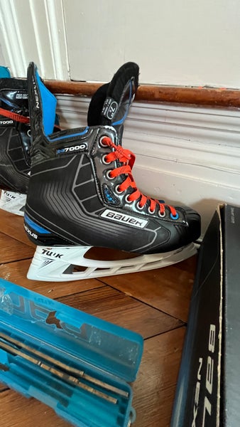 NEW Bauer Nexus N7000 Ice Hockey Skate LEFT SKATE ONLY Extra Wide Width 8.0EE 8.0 EE