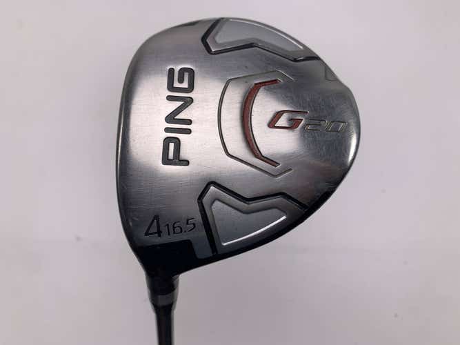 Ping G20 4 Fairway Wood 16.5* TFC 169F Soft Regular Senior Graphite Mens LH
