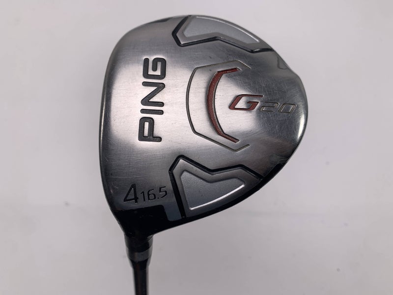 Ping G20 4 Fairway Wood 16.5* TFC 169F Soft Regular Senior Graphite Mens LH