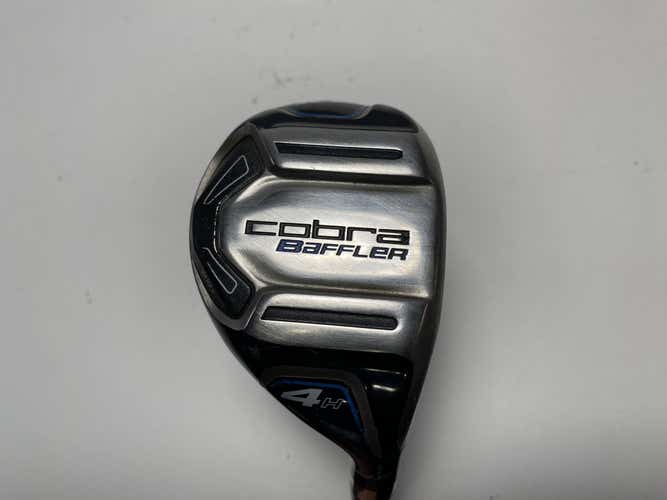 Cobra Baffler XL 4 Hybrid 22* Fujikura EXS Stiff Graphite Mens RH Midsize Grip