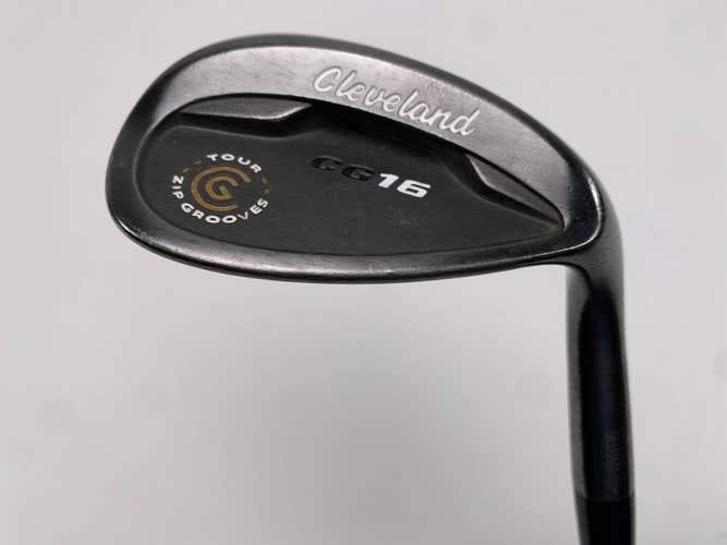 Cleveland CG16 Black Pearl Lob Wedge LW 58* 12 Bounce Traction Wedge Steel RH