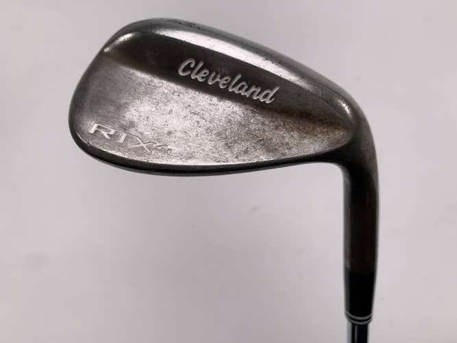Cleveland RTX 4 Tour Raw Lob Wedge LW 60* 9 Bounce KBS Hi-Rev 2.0 125g Stiff RH