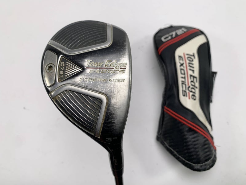 Tour Edge Exotics C721 3 Hybrid 19* HZRDUS RDX Smoke 5.5 80g Regular RH HC