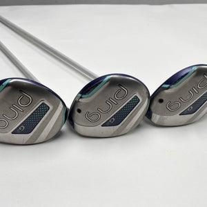 Ping G LE Wood Set 3 5 7 | 19* 22* 26* ULT230 Ladies Graphite RH Undersize