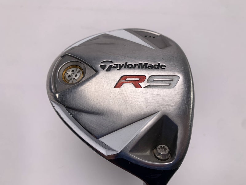 TaylorMade R9 3 Fairway Wood 15* Fujikura Motore 70g Stiff Graphite Mens RH