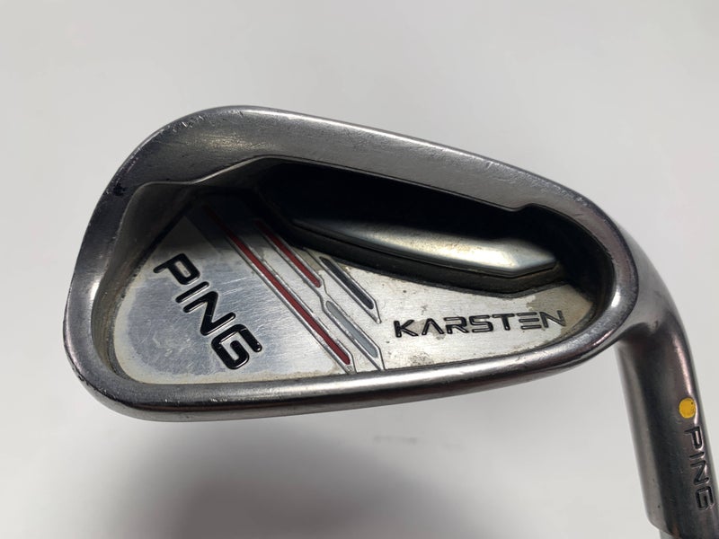Ping Karsten 2014 Single 9 Iron Yellow Dot 1.5* Up KS 401 Soft Regular Senior RH