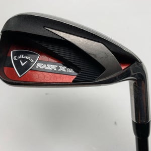 Callaway Razr X HL Single 6 Iron 75g Regular Graphite Mens RH