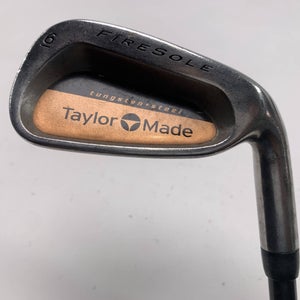 TaylorMade Firesole Single 6 Iron Bubble R-80 Regular Graphite Mens RH