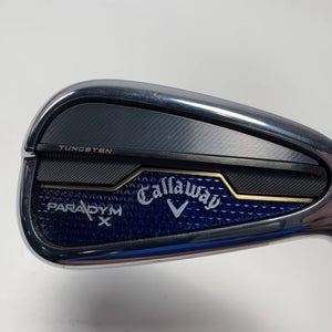 Callaway Paradym X Single 7 Iron Project X HZRDUS 5.5 Regular Graphite Mens RH