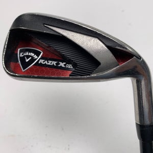 Callaway Razr X HL Single 6 Iron 65g Senior Graphite Mens RH