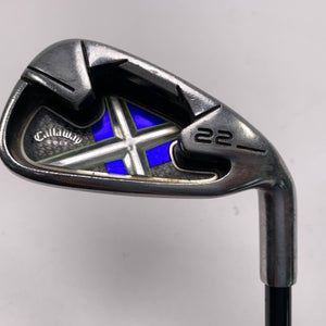 Callaway X-22 Single 6 Iron 55g Regular Graphite Mens RH