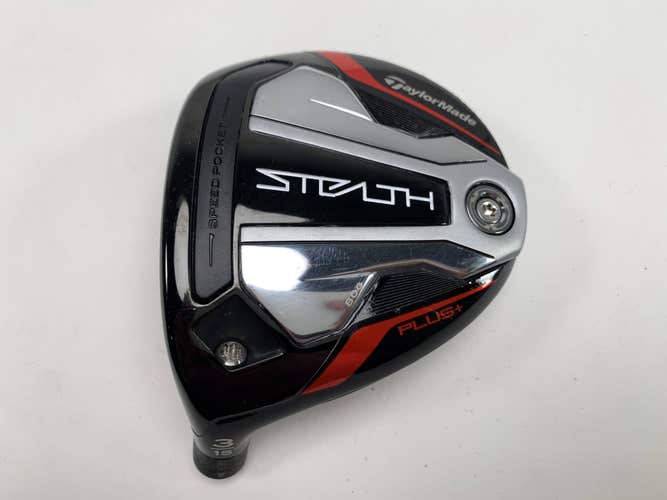 TaylorMade Stealth Plus 3 Fairway Wood 15* HEAD ONLY Mens LH - NEW