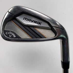 Callaway Mavrik 6 Iron UST Mamiya Recoil ESX 460 F3 Regular RH Midsize Grip