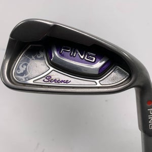 Ping Serene Single 7 Iron Red Dot 1* Flat ULT 210 Ladies Graphite Womens RH