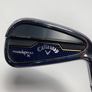 Callaway Paradym X Single 7 Iron Project X HZRDUS 5.5 Regular Graphite Mens RH