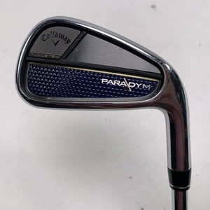 Callaway Paradym Single 7 Iron True Temper Elevate MPH 95g Stiff Steel Mens RH