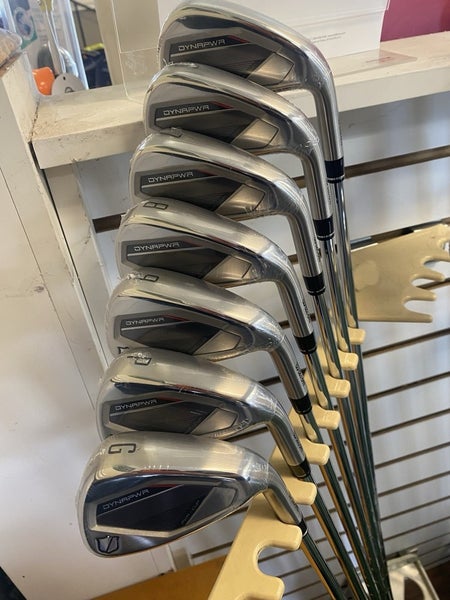 Wilson Golf Dynapower Dynapwr Iron Set 5-GW Steel KBS MAX 85 ULTRALITE Reg Flex