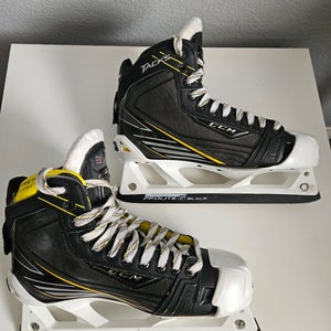 CCM Tacks Pro Hockey Goalie Skates 8.5 EE