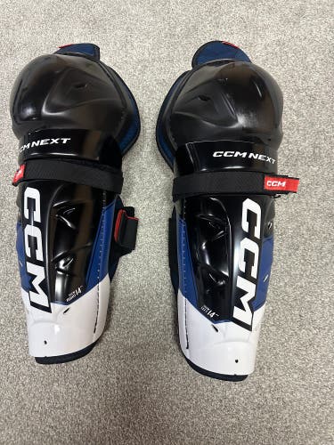 Senior CCM Next 14" Shin Pads (New)