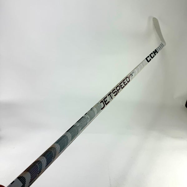 Used Left White CCM Jetspeed FT5 Pro | 75 Flex P29 Curve Grip | E613