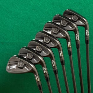 PXG 0317 CB Milled 3X Forged 4-PW Iron Set DG MID TI 115 S400 Matte Black Stiff