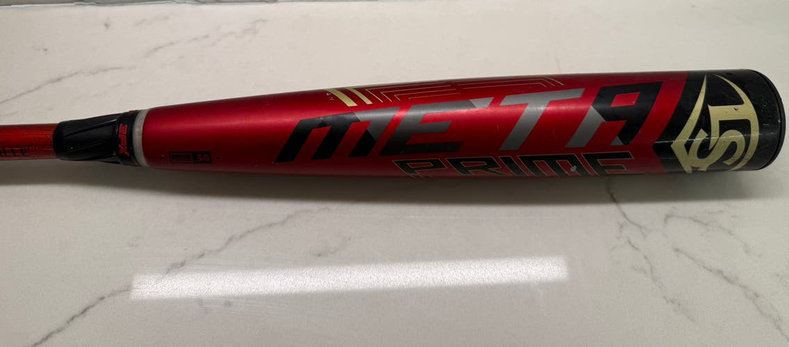 2019 Louisville Slugger Meta Prime Composite BBCOR Certified Bat (-3) 28 oz 31" (Used)