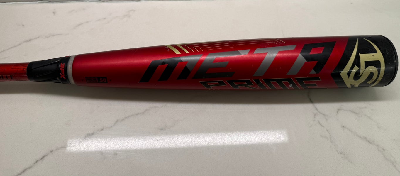 2019 Louisville Slugger Meta Prime Composite BBCOR Certified Bat (-3) 28 oz 31" (Used)
