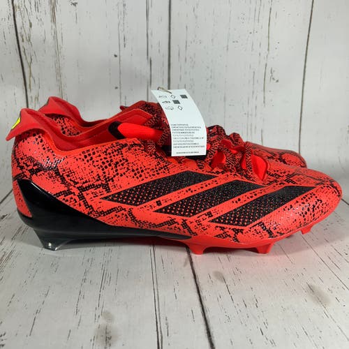 Adidas Adizero Electric 2 Exotic Speed Red Football Cleats Size 9.5 IE3895