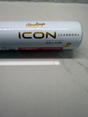 2024 Rawlings Icon Composite USSSA Certified Bat (-8) 23 oz 31" (New)