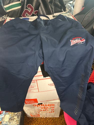 Blue Boston Jr. Rangers Large Men's Bauer Pants (Used)