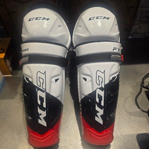 Intermediate CCM Jetspeed FT485 12" Shin Pads (Like New)