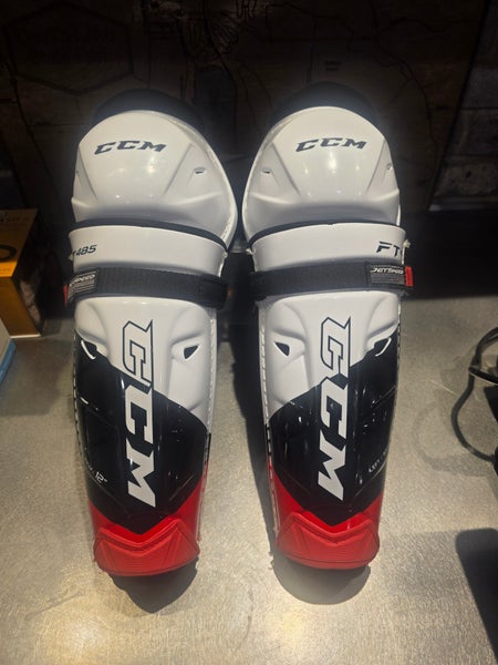Intermediate CCM Jetspeed FT485 12" Shin Pads (Like New)