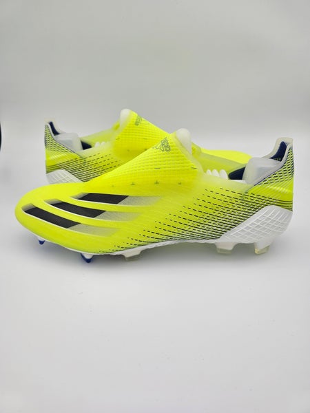 Adidas X Ghosted+ FG 'Solar Yellow' Soccer Cleats Men's Size 10.5