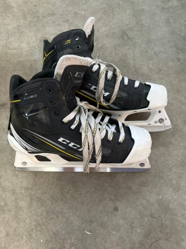 CCM Tacks 9060 Hockey Goalie Skates Regular Width 9.5 (Used)