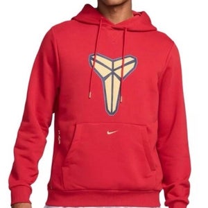 Nike Kobe Dri-FIT Pullover Red Basketball Hoodie  L