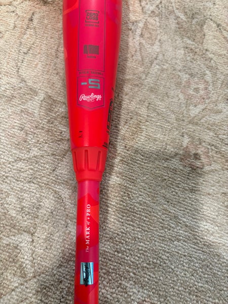 2025 Rawlings USSSA Certified Bat (-5)  26 oz 31" (Used)